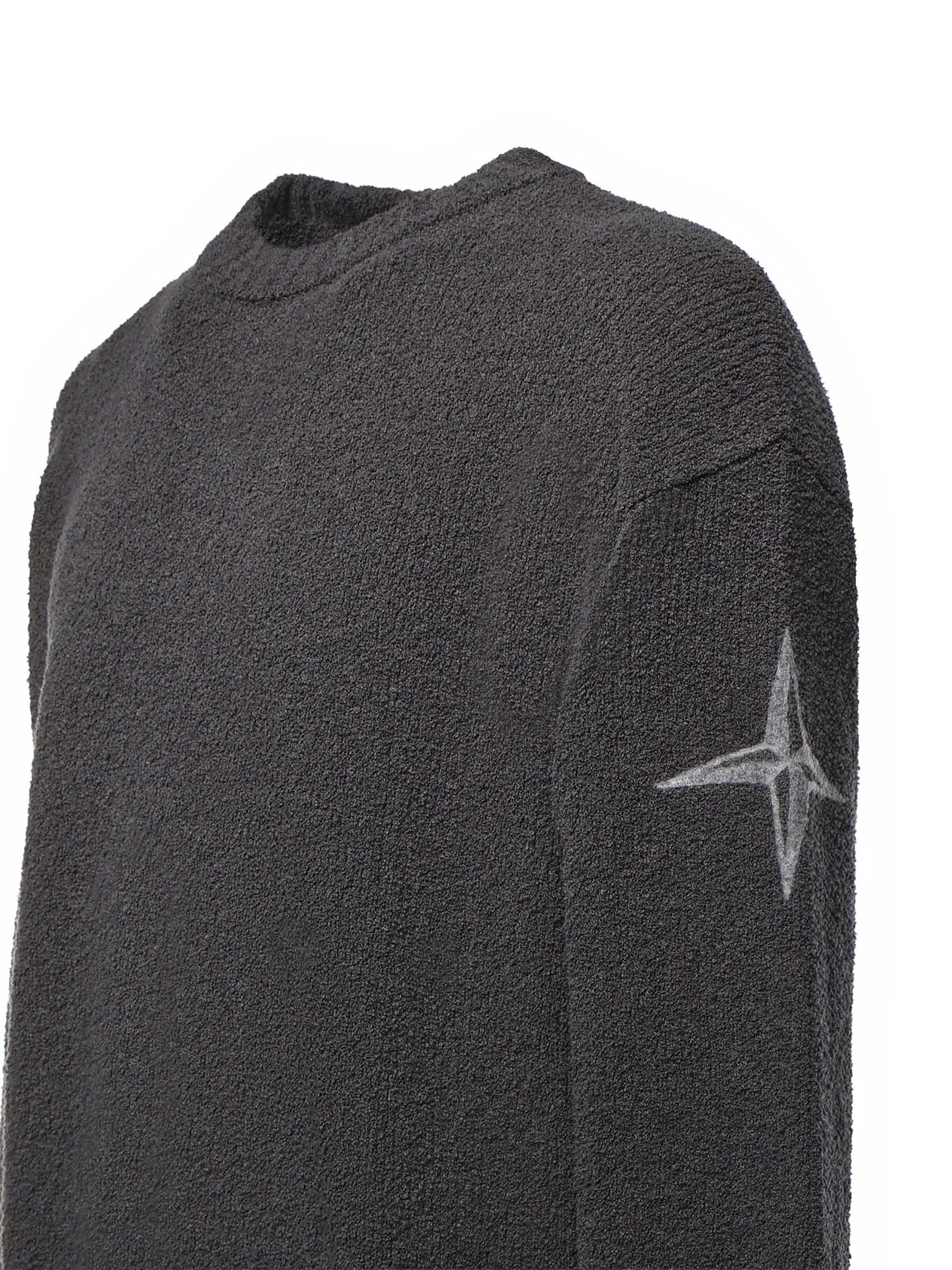 Maglione con logo L2S155100002 S00V7V0029 STONE ISLAND 
