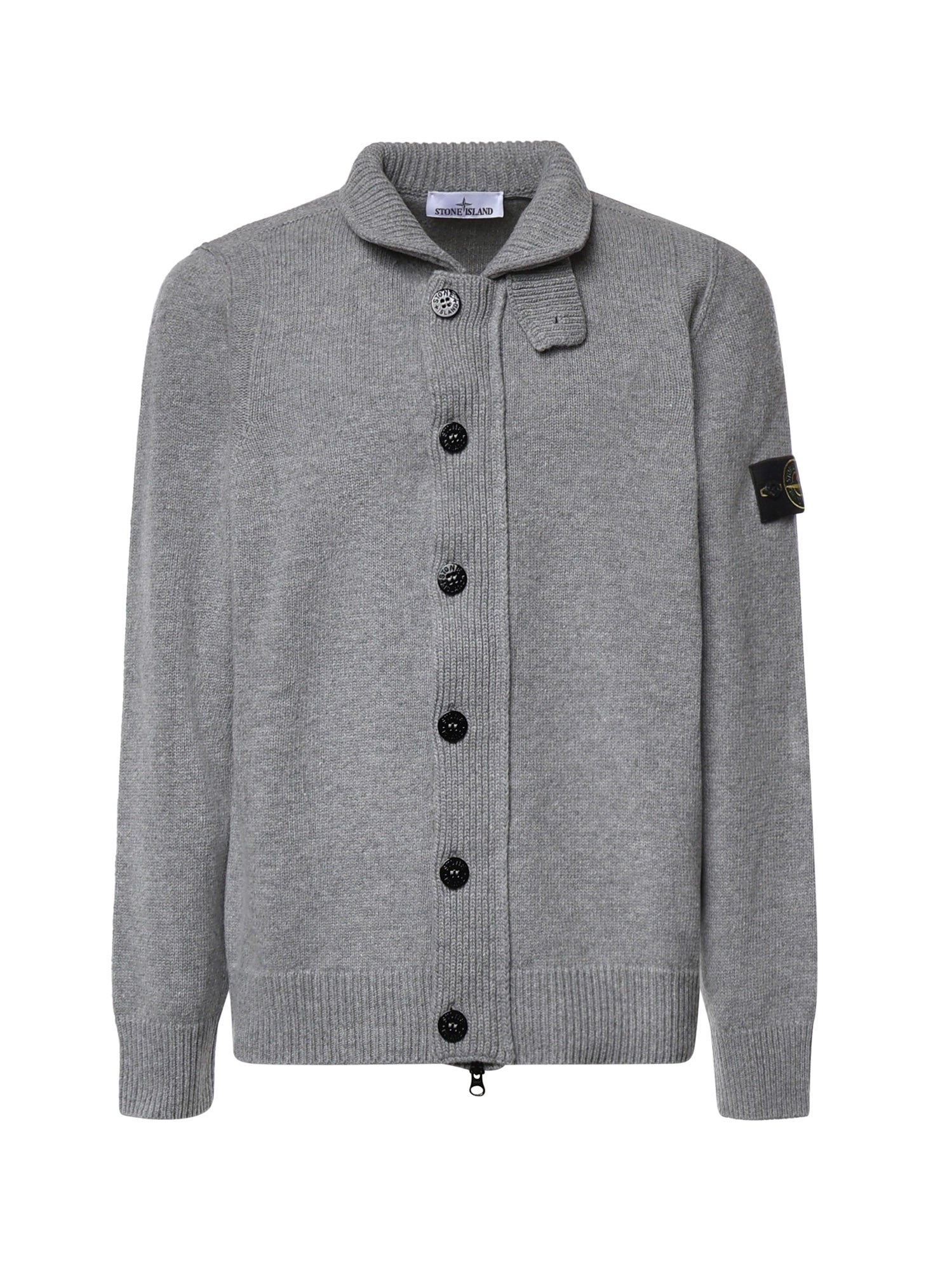 Maglione in lana con logo L2S155100047 S00A3V0M60 STONE ISLAND 