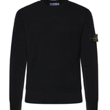 Maglione in lana con logo L2S155100053 S00C2V0029 STONE ISLAND 