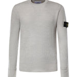 Maglione in lana con logo L2S155100053 S00C2V0M95 STONE ISLAND 