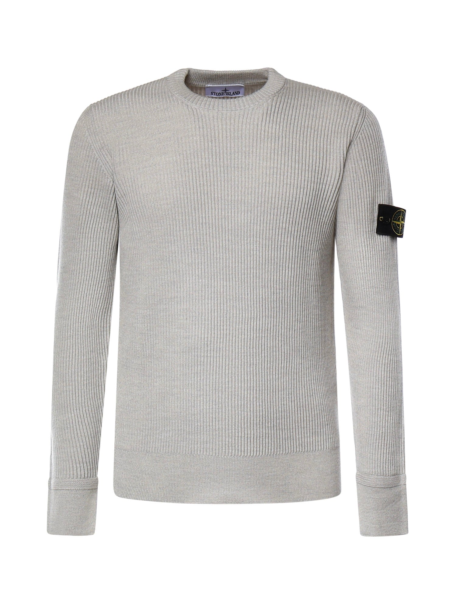 Maglione in lana con logo L2S155100053 S00C2V0M95 STONE ISLAND 