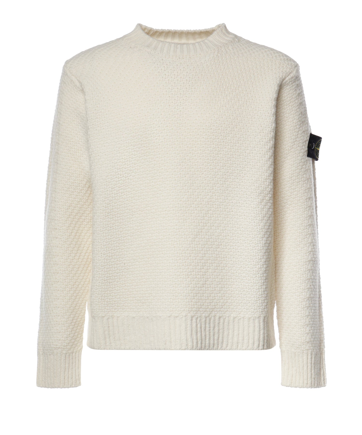 Maglione in lana con logo L2S155100055 S02A3V0093 STONE ISLAND 