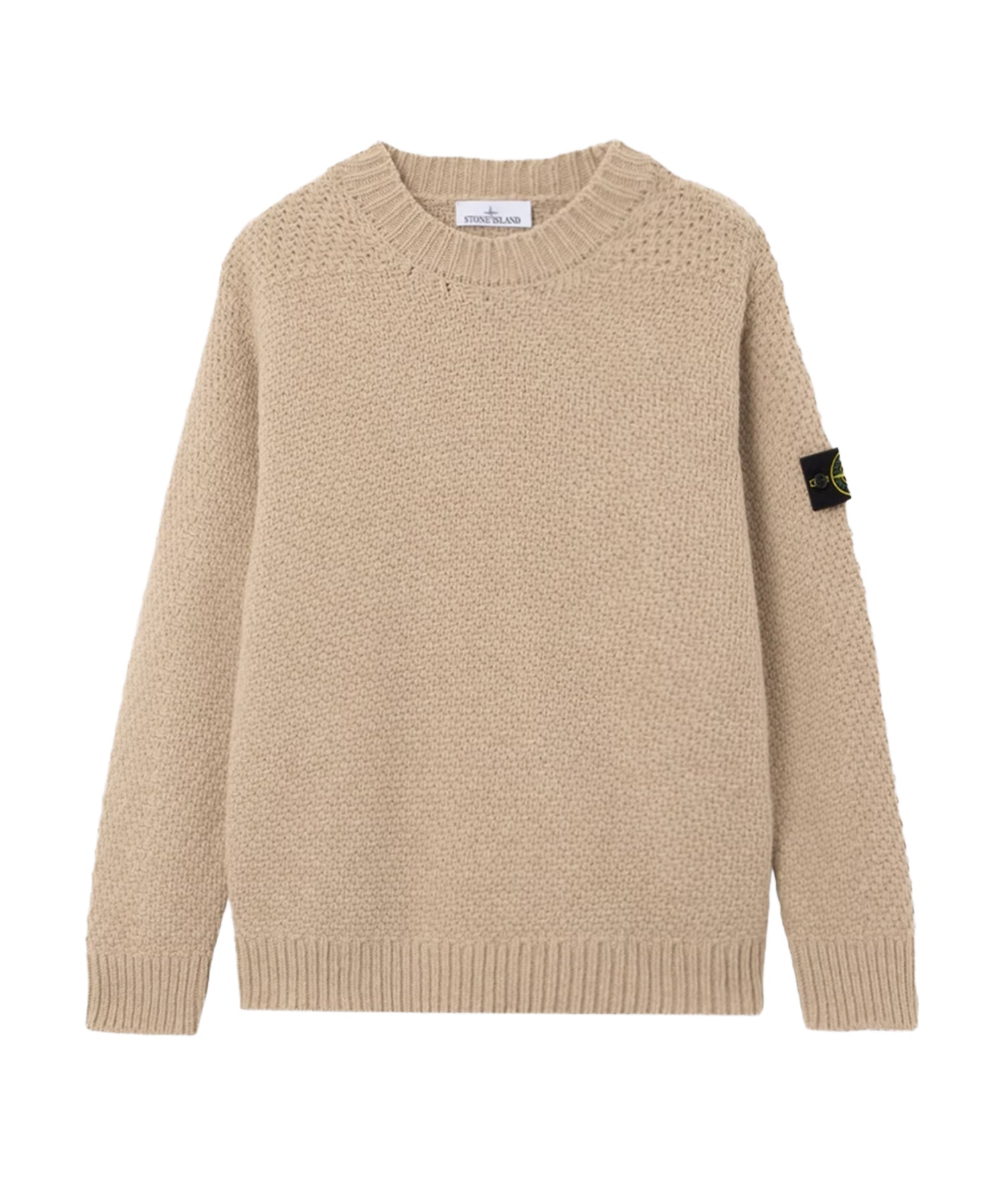 Maglione in lana con logo L2S155100055 S02A3V0M94 STONE ISLAND 