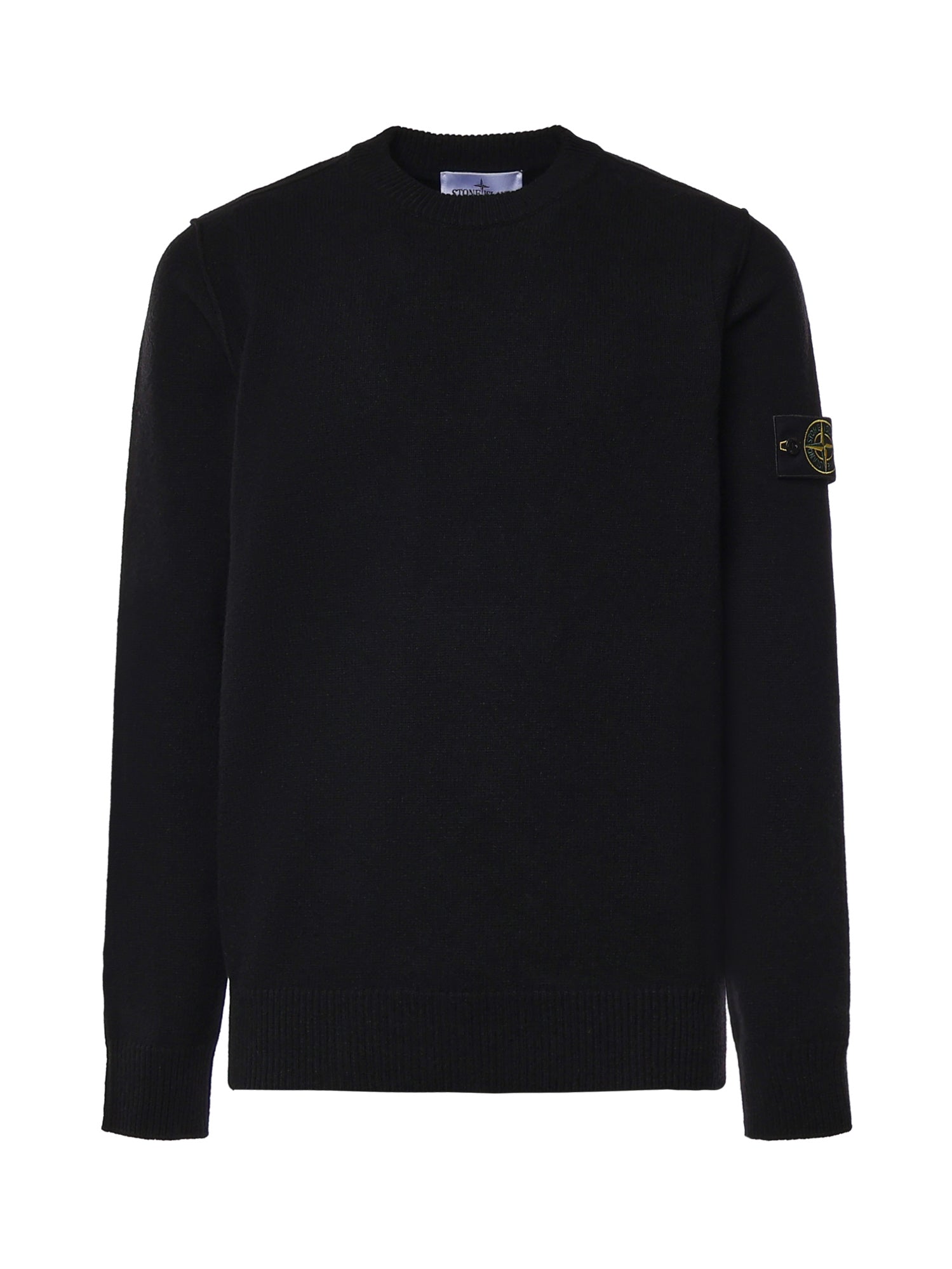 Maglione in lana con logo L2S155100072 S00A3V0029 STONE ISLAND 