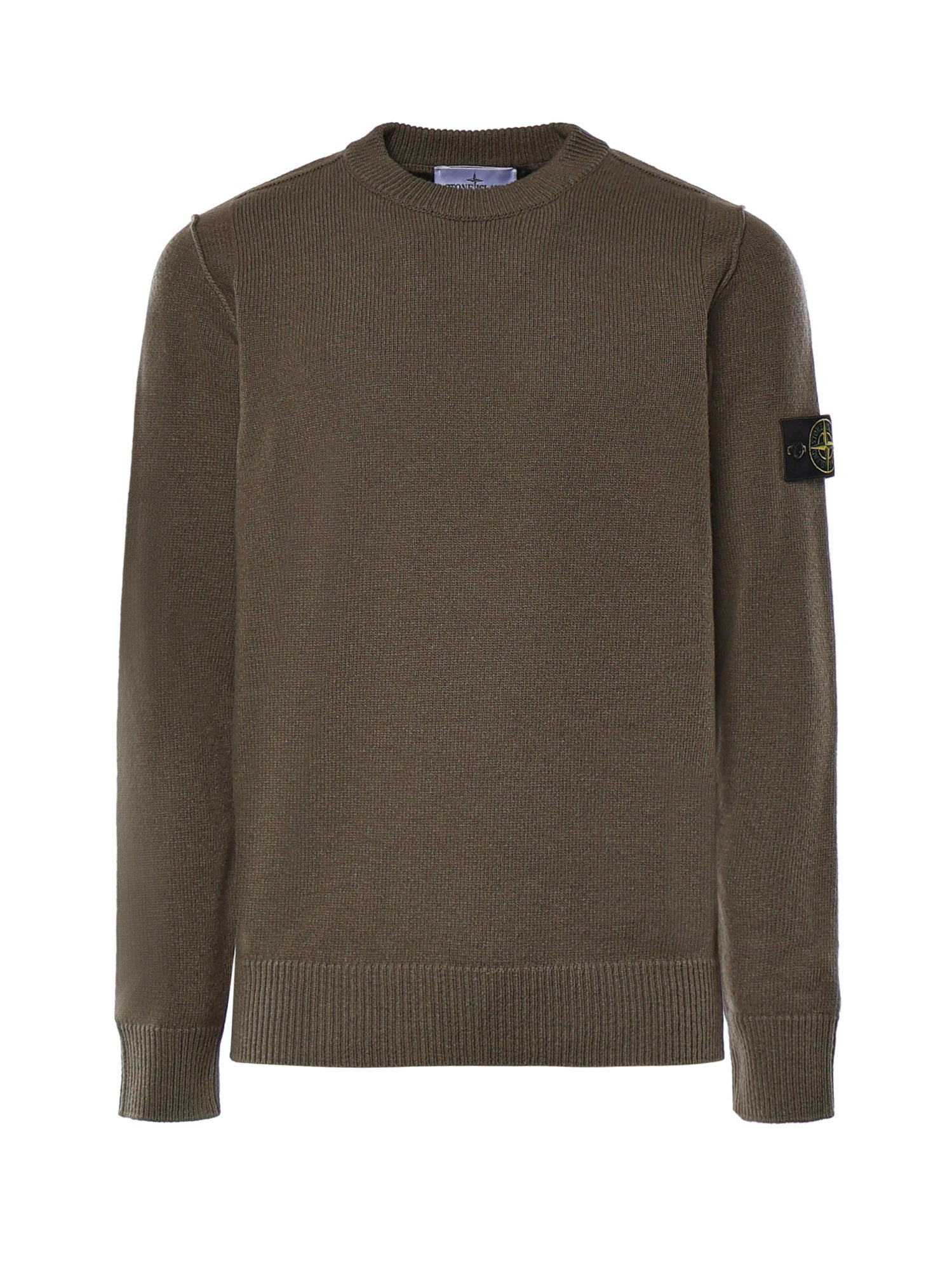 Maglione in lana con logo L2S155100072 S00A3V005G STONE ISLAND 