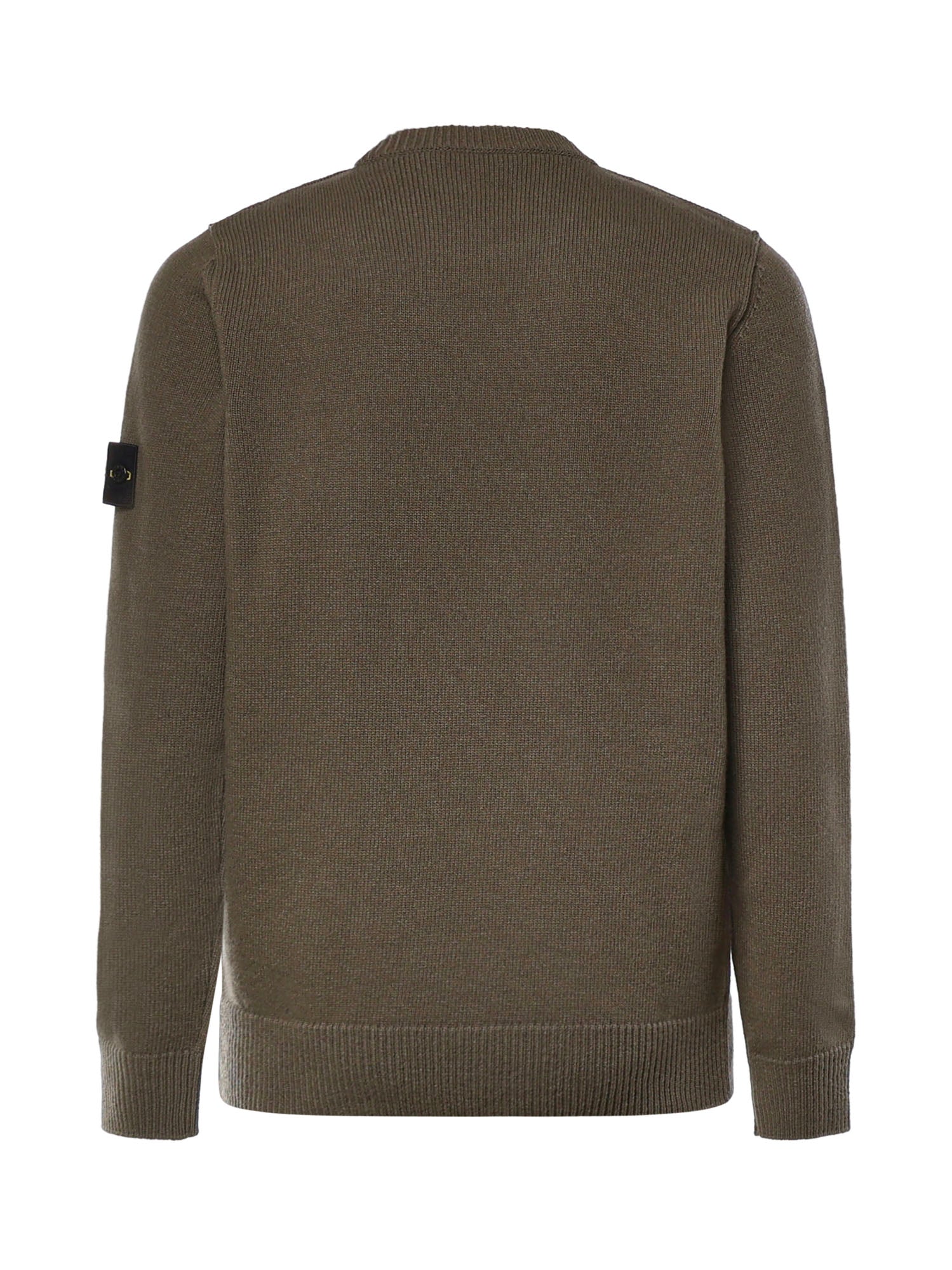 Maglione in lana con logo L2S155100072 S00A3V005G STONE ISLAND 