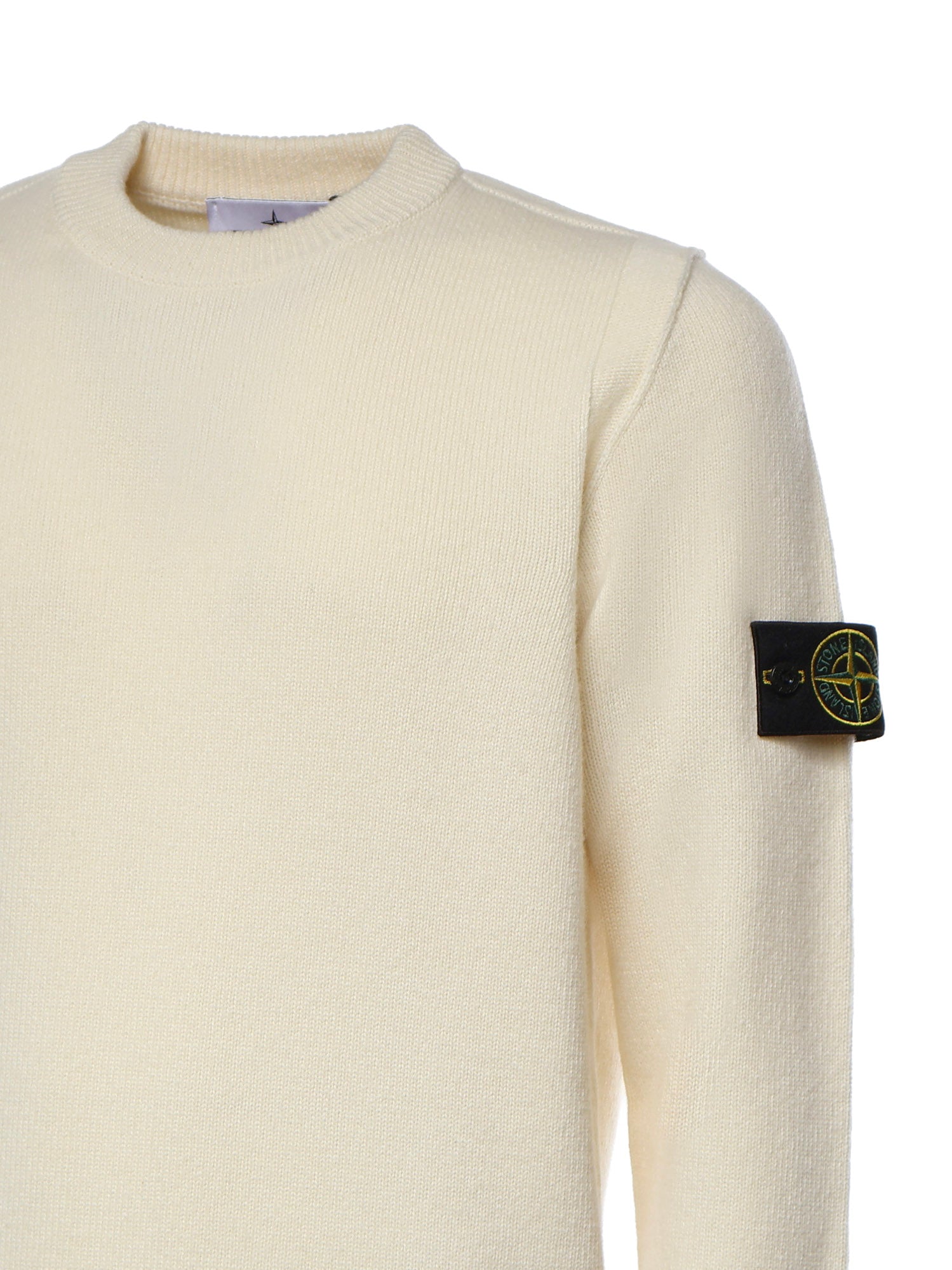 Maglione in lana con logo L2S155100072 S00A3V0093 STONE ISLAND 