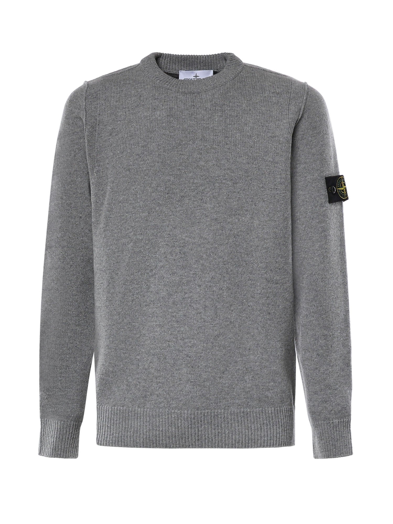 Maglione in lana con logo L2S155100072 S00A3V0M60 STONE ISLAND 