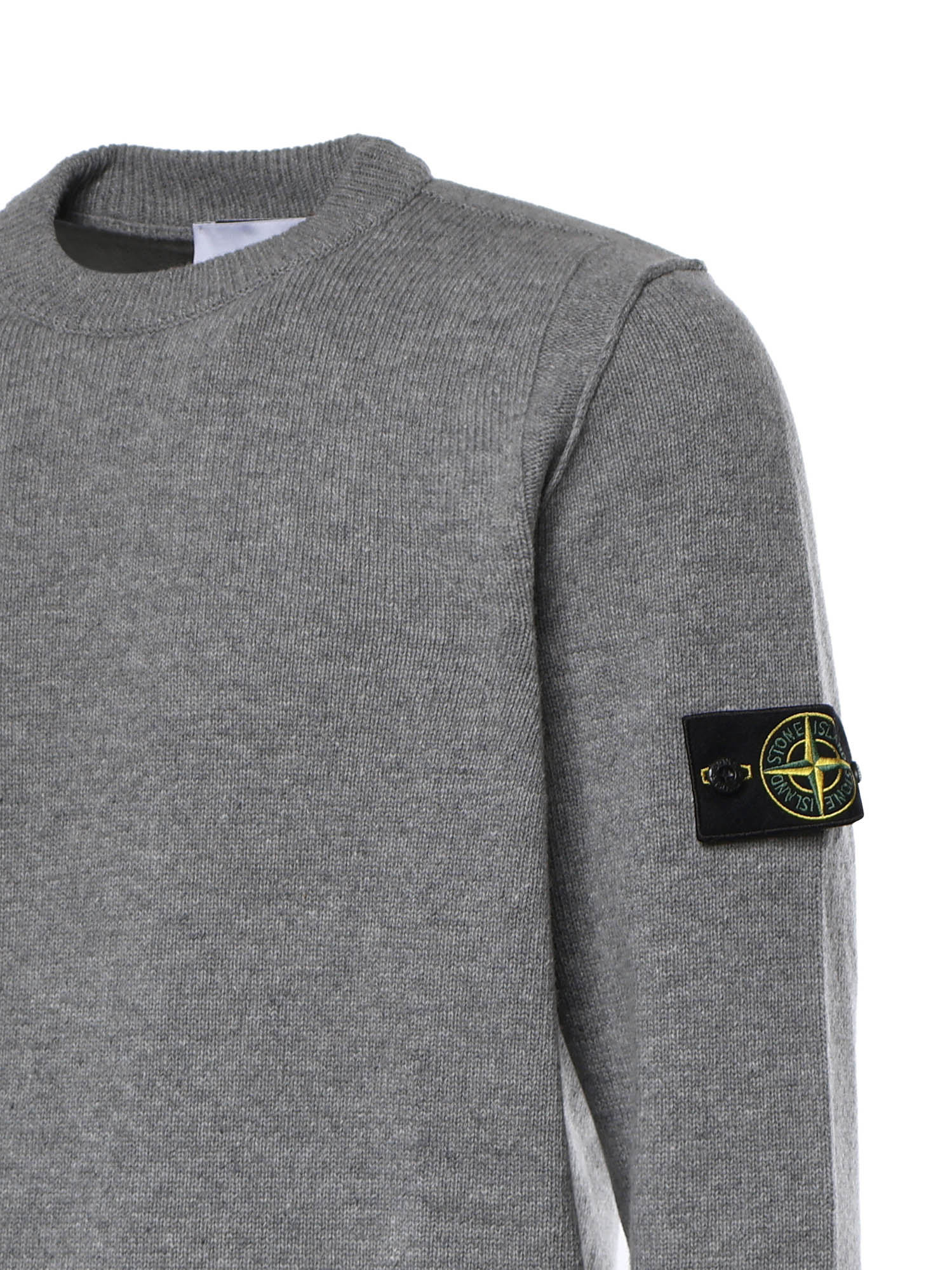 Maglione in lana con logo L2S155100072 S00A3V0M60 STONE ISLAND 