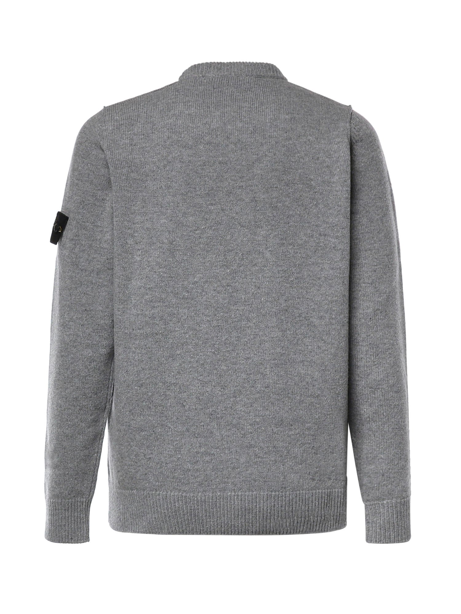 Maglione in lana con logo L2S155100072 S00A3V0M60 STONE ISLAND 