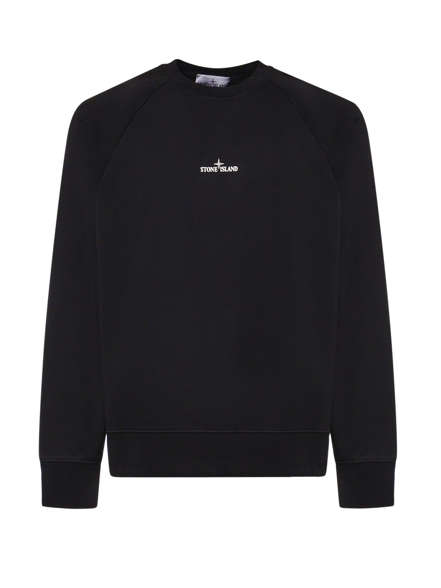 Felpa in cotone con logo L2S156100008 S0466V0029 STONE ISLAND 