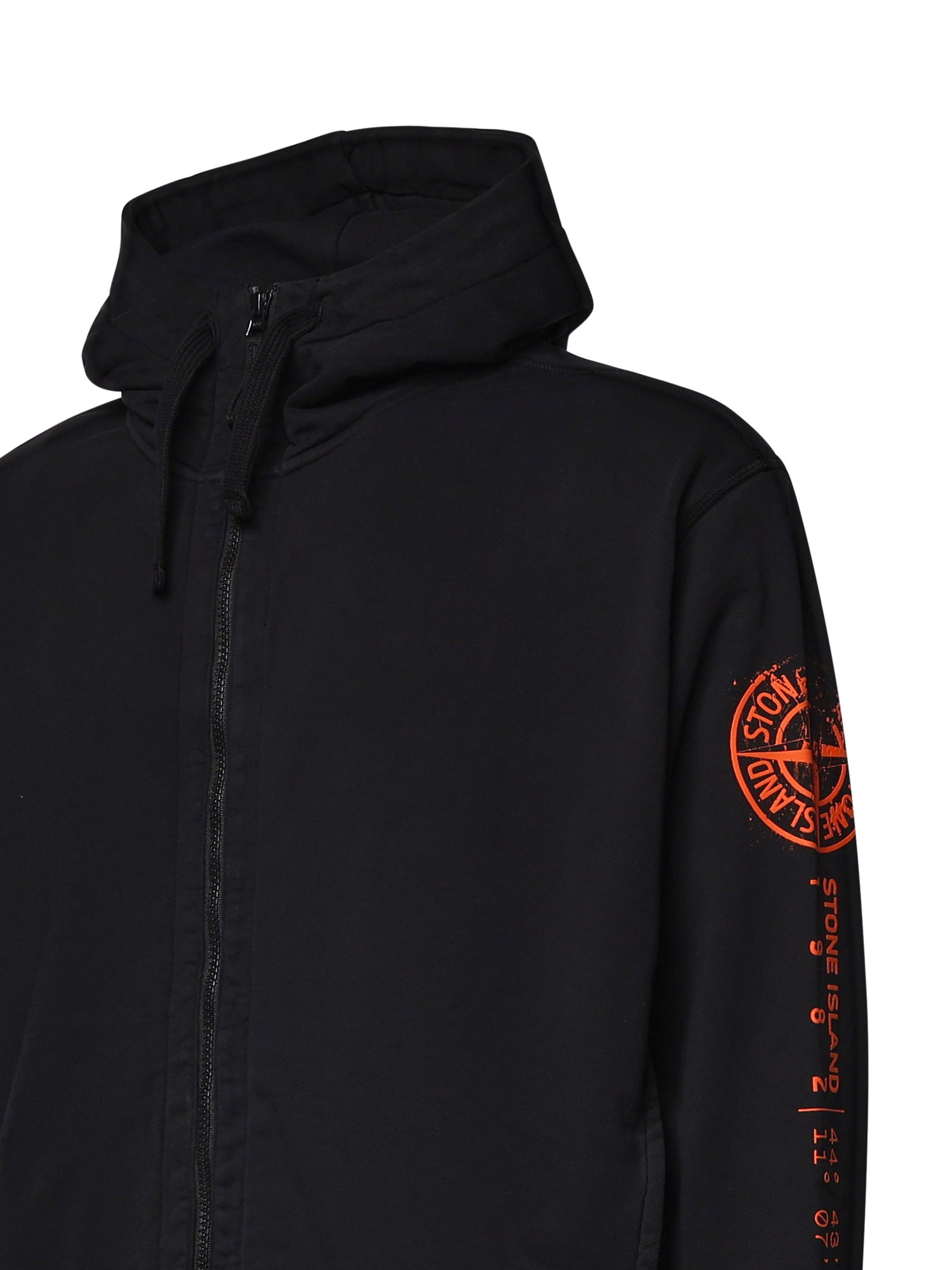 Felpa in cotone con logo L2S156100009 S0467V0029 STONE ISLAND 