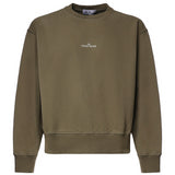 Felpa in cotone con logo L2S156100039 S0477V005G STONE ISLAND 