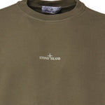 Felpa in cotone con logo L2S156100039 S0477V005G STONE ISLAND 