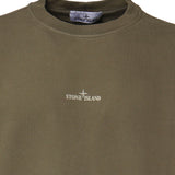 Felpa in cotone con logo L2S156100039 S0477V005G STONE ISLAND 