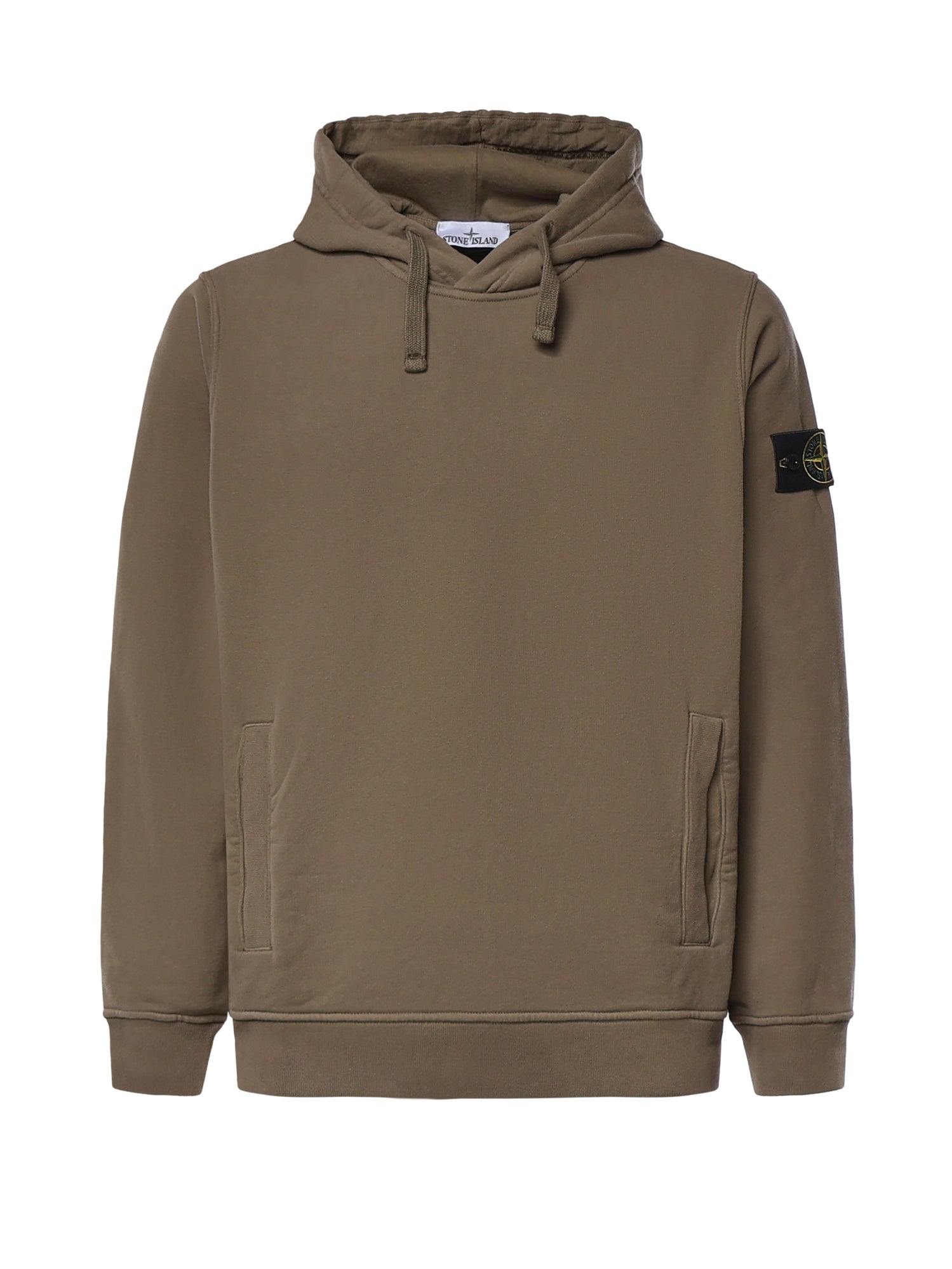 Felpa in cotone con logo L2S156100048 S0A20V005G STONE ISLAND 