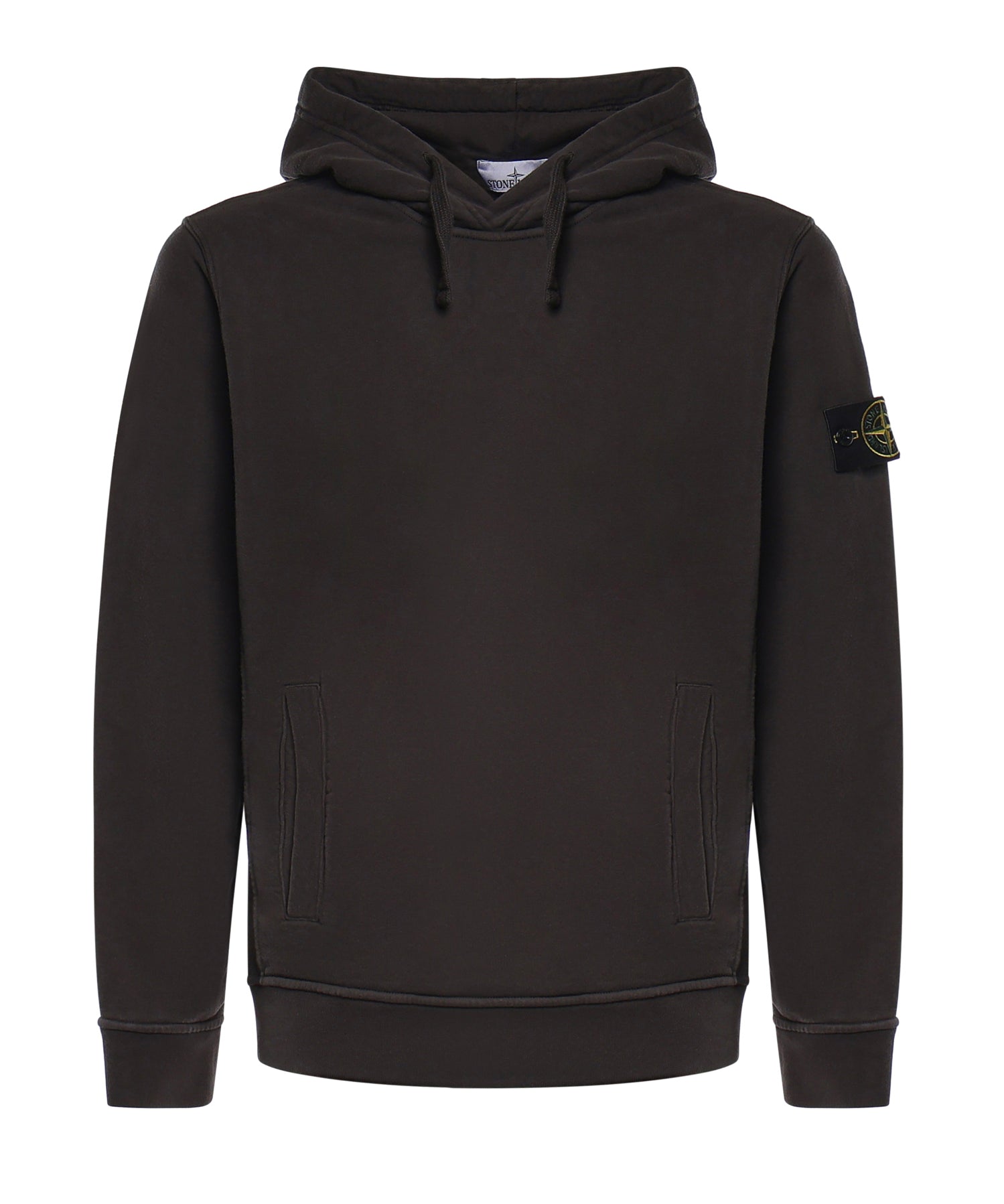 Felpa in cotone con logo L2S156100048 S0A20V0062 STONE ISLAND 