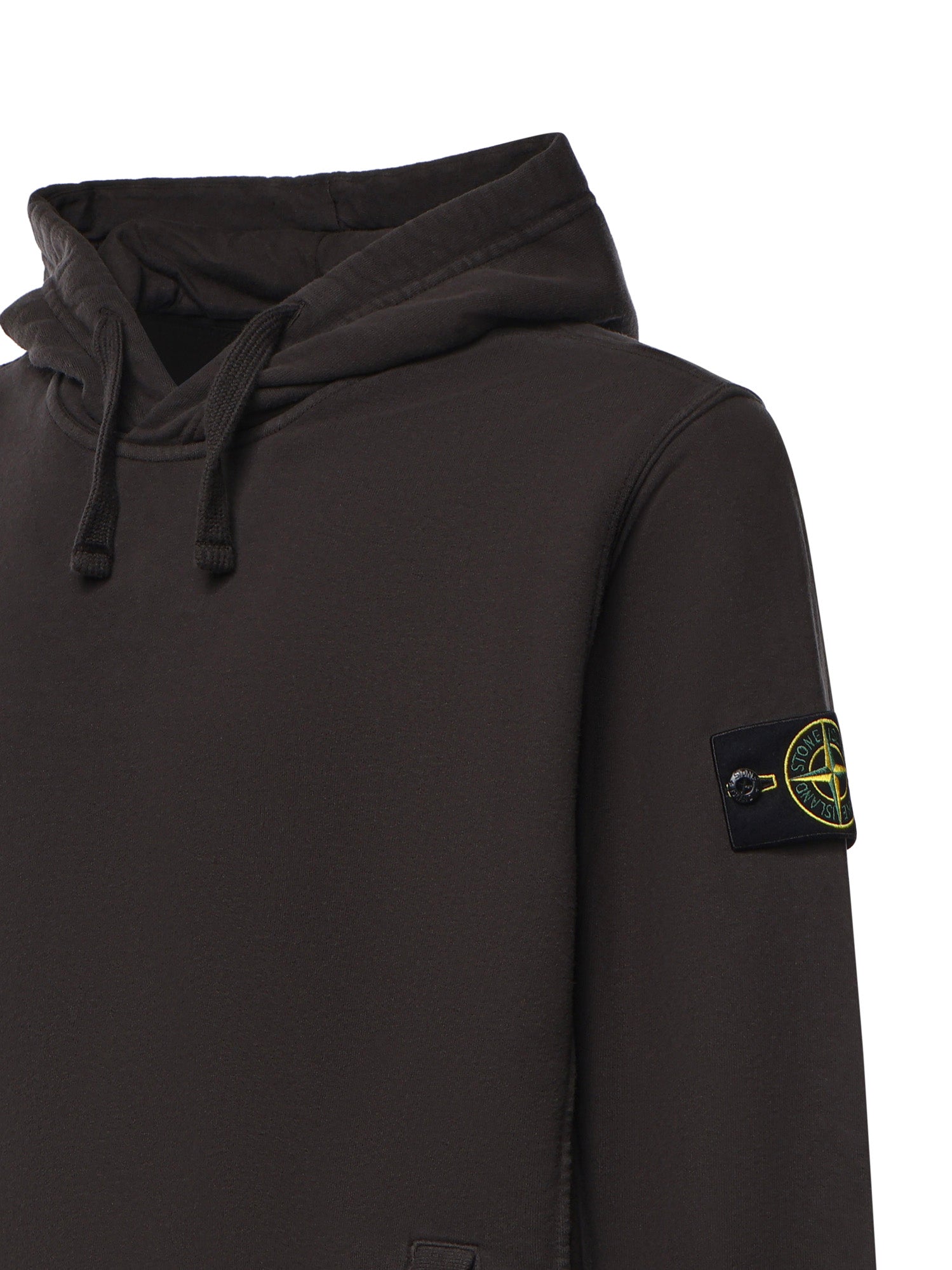 Felpa in cotone con logo L2S156100048 S0A20V0062 STONE ISLAND 