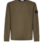 Felpa in cotone con logo L2S156100049 S0A20V005G STONE ISLAND 