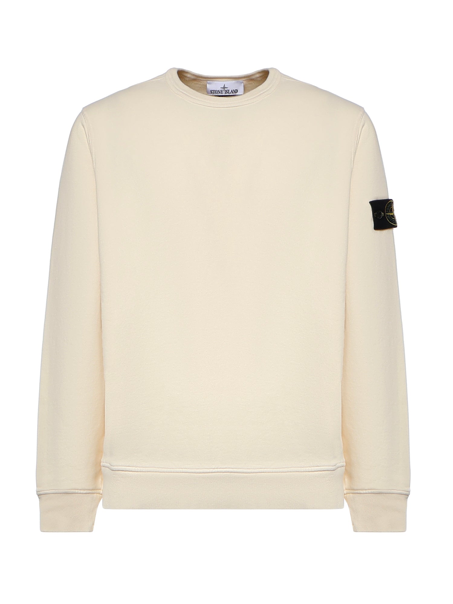 Felpa in cotone con logo L2S156100049 S0A20V0093 STONE ISLAND 