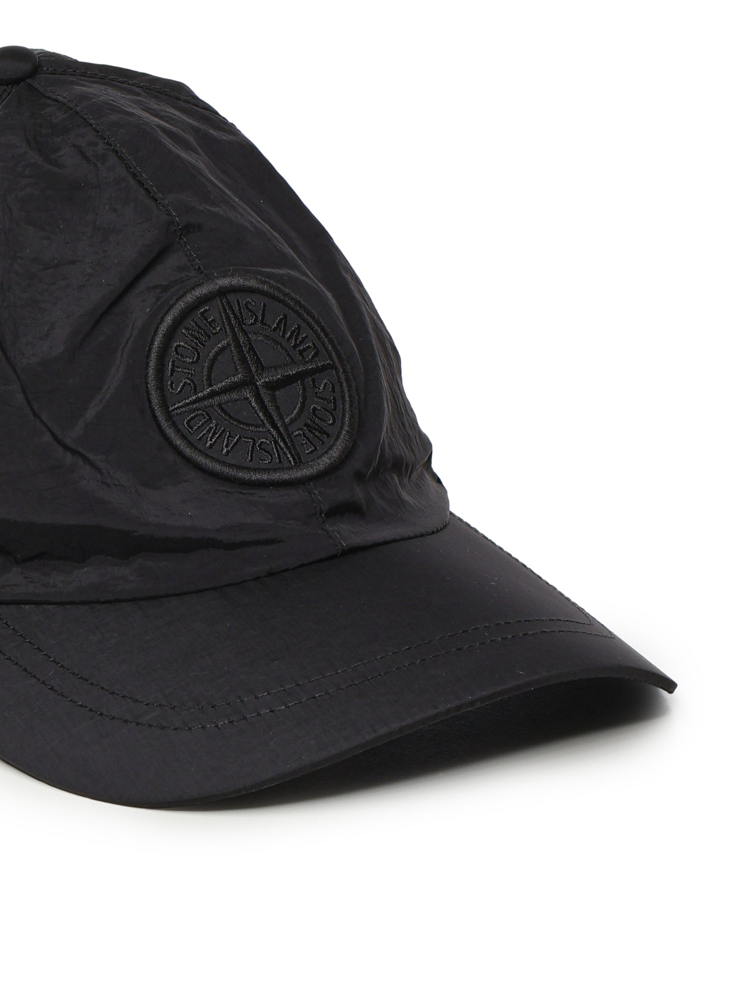 Cappello in nylon con ricamo Compass L2S159100011 S0076V0029 STONE ISLAND 