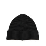Beanie in maglia a costine con patch logo L2S15N100002 S00C3V0029 STONE ISLAND 