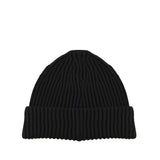 Beanie in maglia a costine con patch logo L2S15N100002 S00C3V0029 STONE ISLAND 