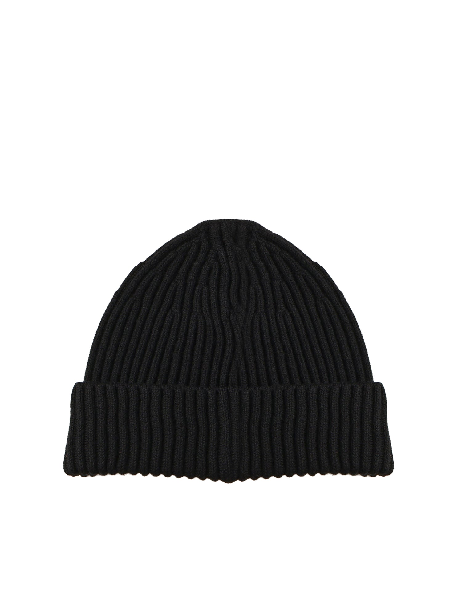 Beanie in maglia a costine con patch logo L2S15N100002 S00C3V0029 STONE ISLAND 