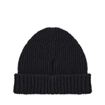 Beanie in maglia a costine con patch logo L2S15N100004 S0N17V0029 STONE ISLAND 