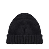 Beanie in maglia a costine con patch logo L2S15N100004 S0N17V0029 STONE ISLAND 
