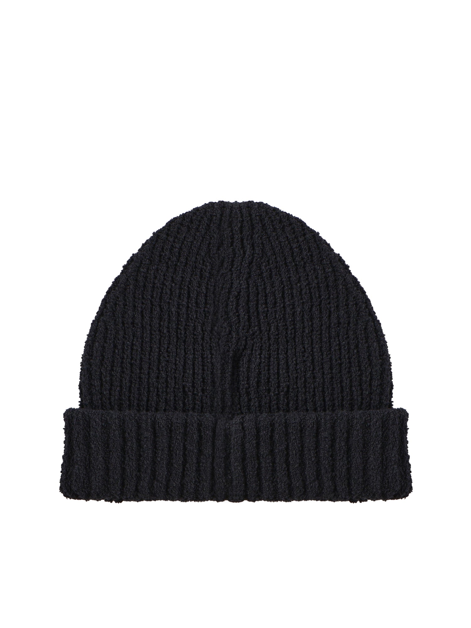 Beanie in maglia a costine con patch logo L2S15N100004 S0N17V0029 STONE ISLAND 