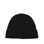 Beanie in maglia a costine con patch logo L2S15N100012 S00B4V0029 STONE ISLAND 