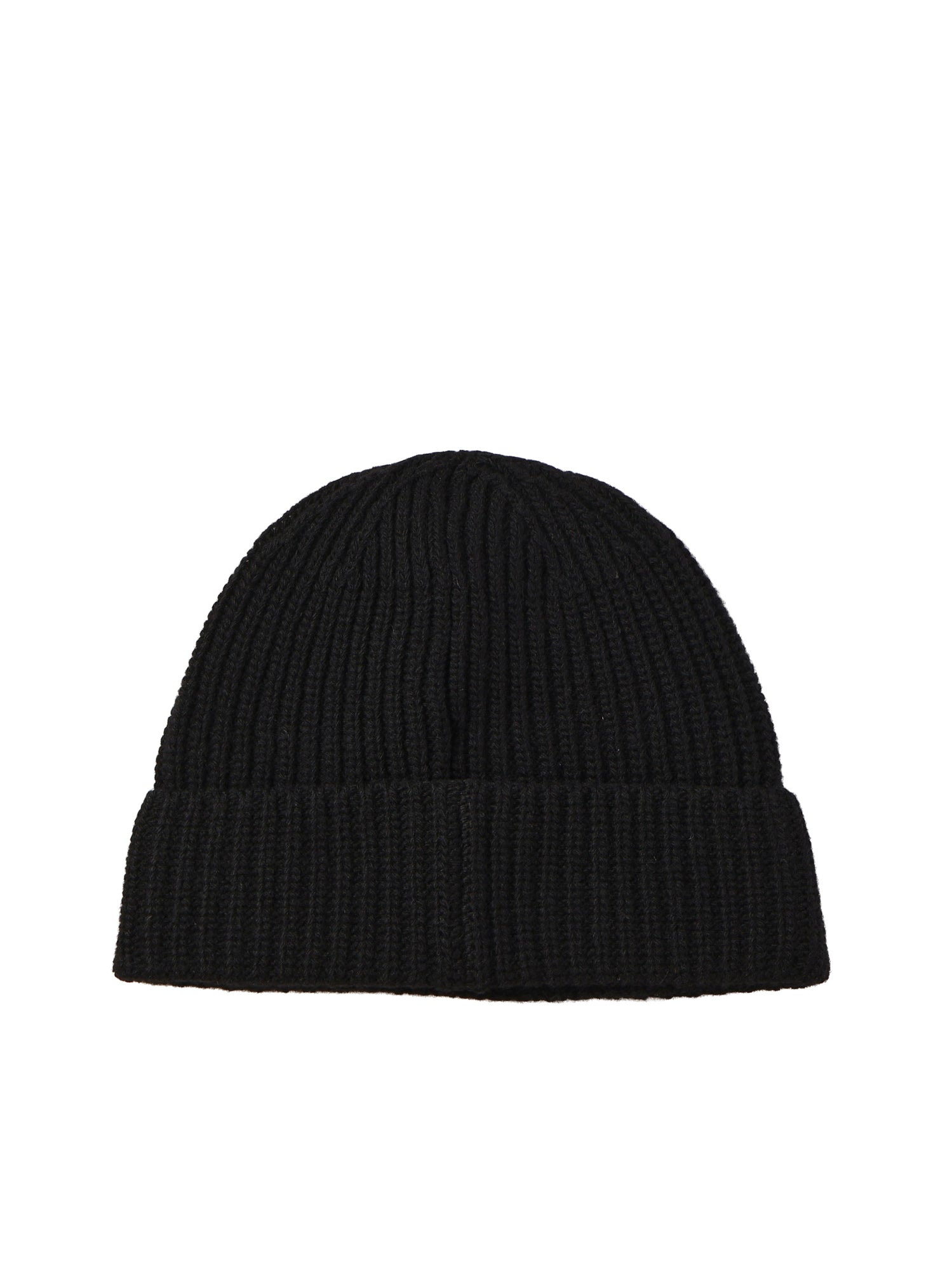 Beanie in maglia a costine con patch logo L2S15N100012 S00B4V0029 STONE ISLAND 