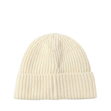 Beanie in maglia a costine con patch logo<BR/><BR/> L2S15N100012 S00B4V0093 STONE ISLAND 