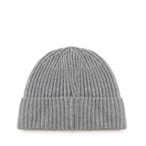 Beanie in maglia a costine con patch logo L2S15N100012 S00B4V0M60 STONE ISLAND 