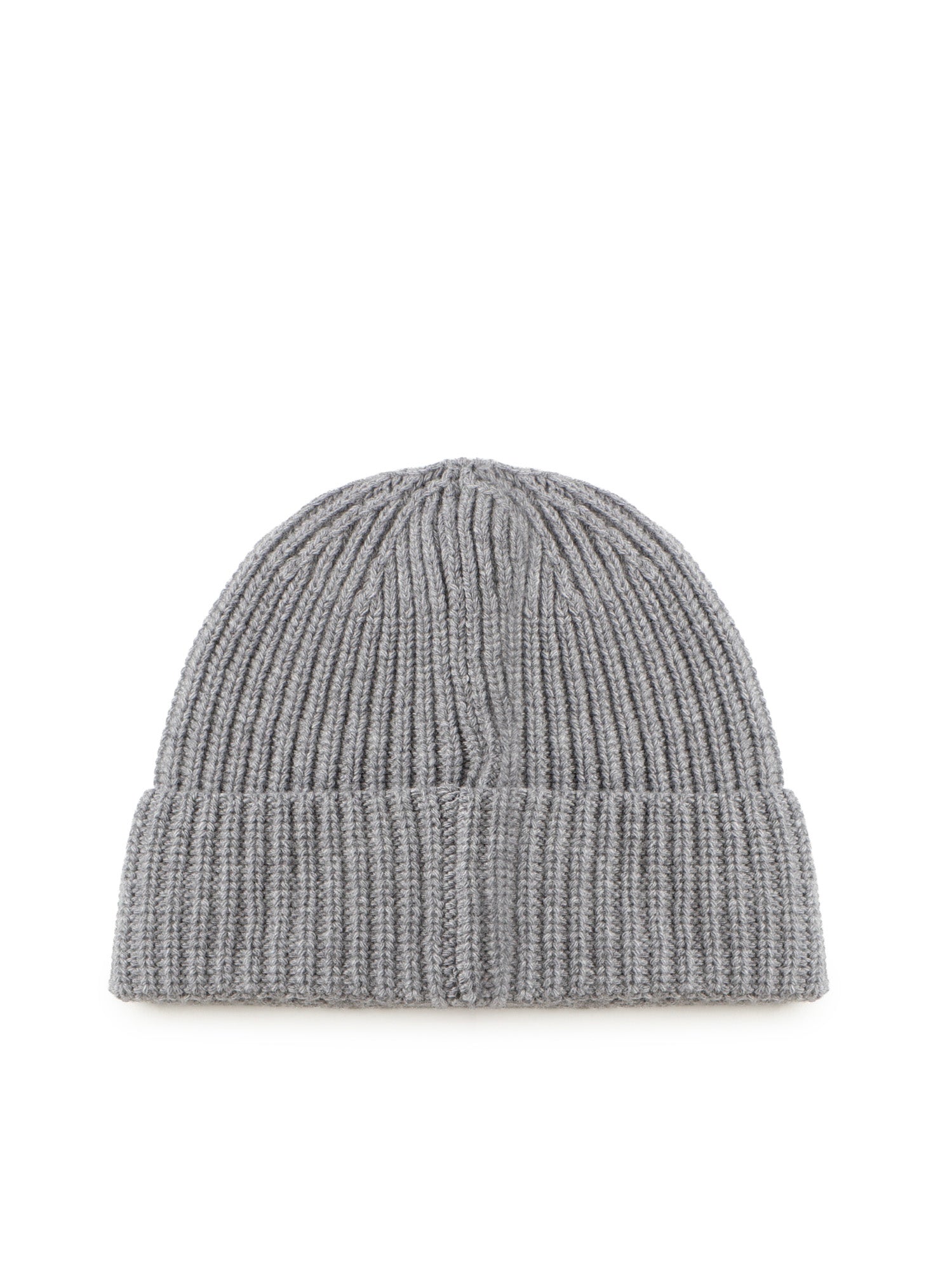 Beanie in maglia a costine con patch logo L2S15N100012 S00B4V0M60 STONE ISLAND 