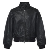 Overa giacca di pelle 1355 BLACK STUDIO NICHOLSON 