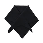 Sciarpa triangolare in maglia Isos 1451 BLACK STUDIO NICHOLSON 