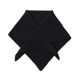 Sciarpa triangolare in maglia Isos 1451 BLACK STUDIO NICHOLSON 