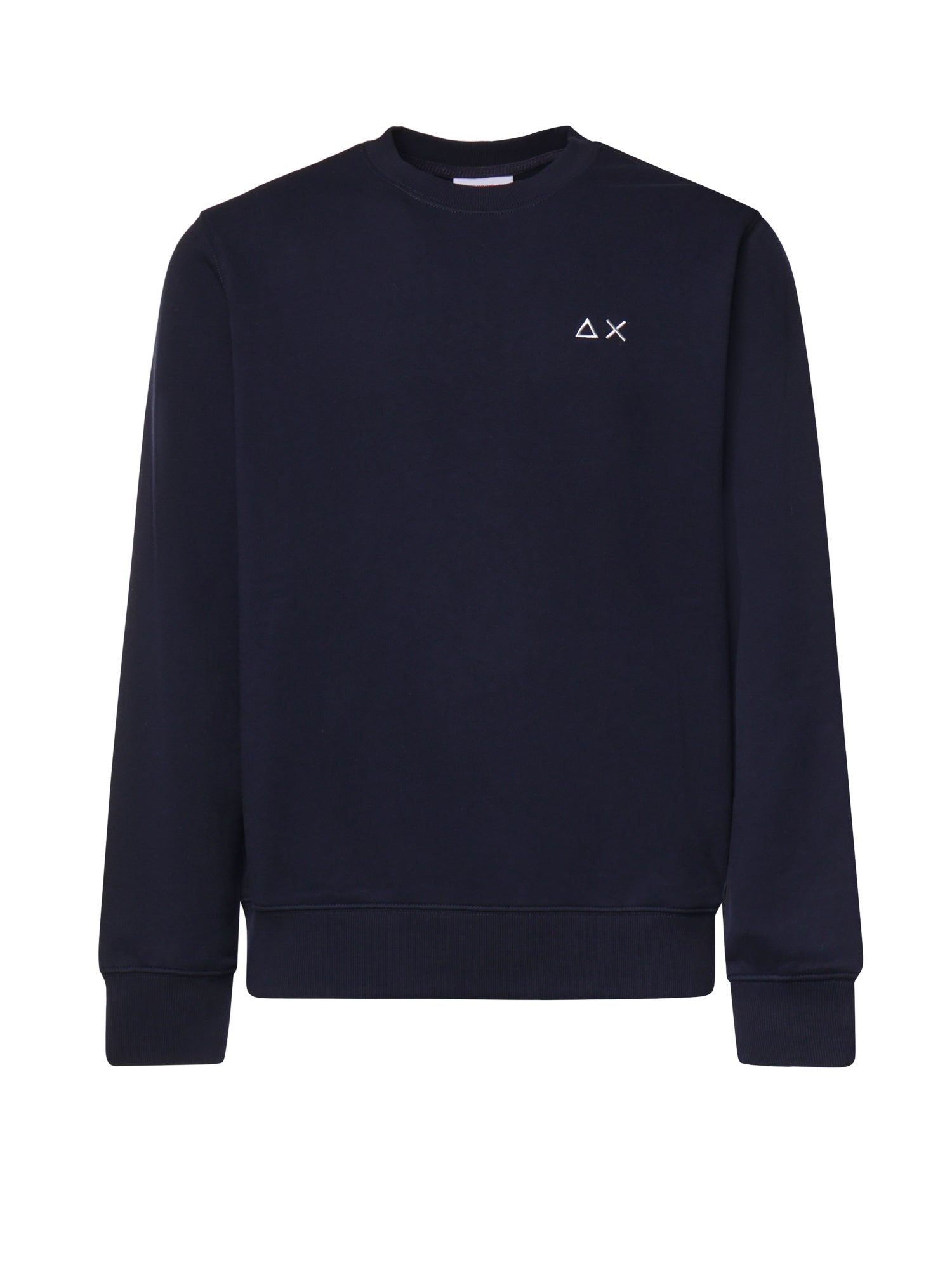 Felpa in misto cotone con logo F46103 07 SUN 68 