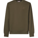 Felpa in misto cotone con logo F46103 74 SUN 68 