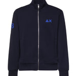 Felpa in misto cotone con logo F46129 07 SUN 68 