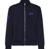 Felpa in misto cotone con logo F46129 07 SUN 68 