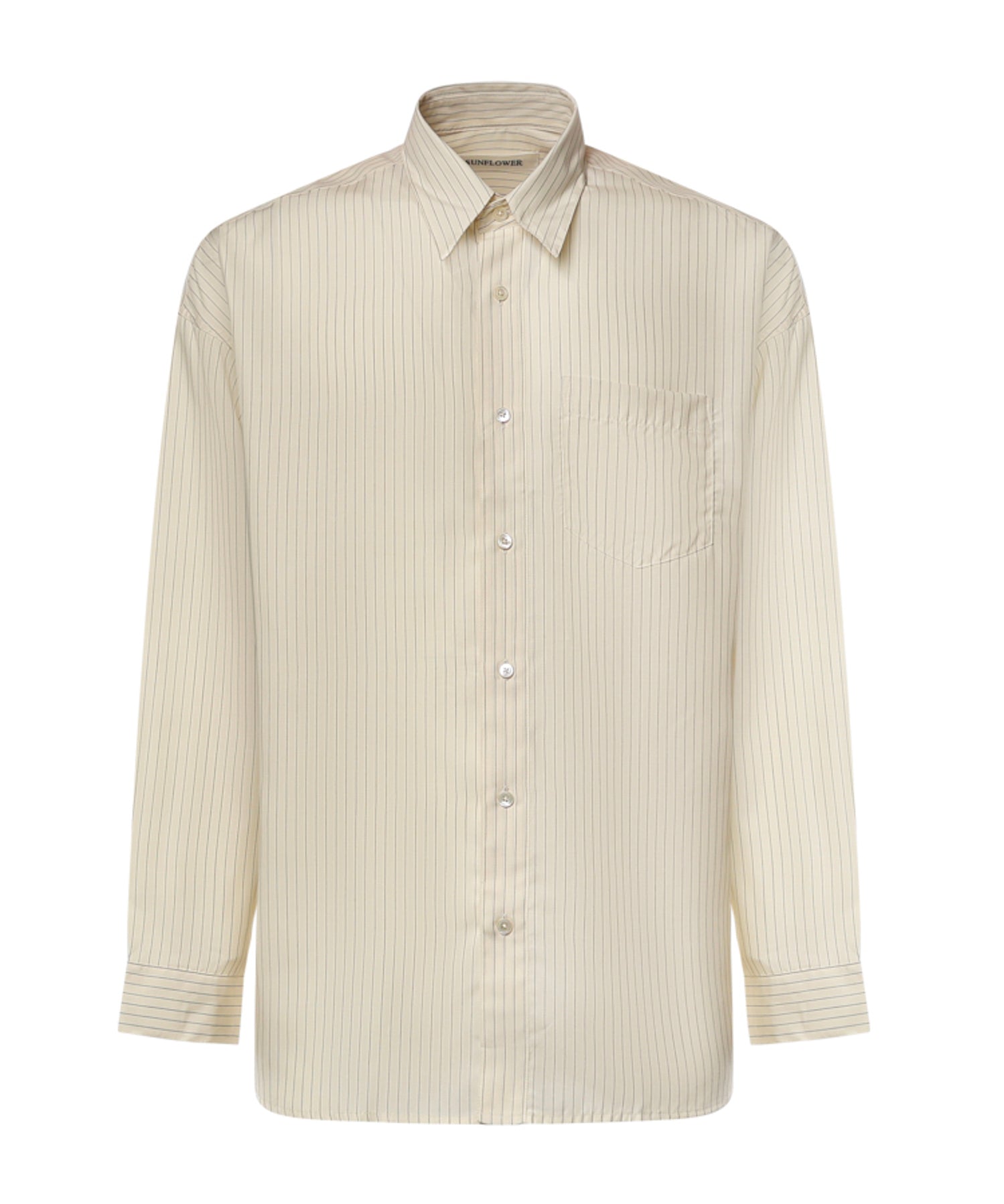Camicia a righe in tencel 1325 010 SUNFLOWER 