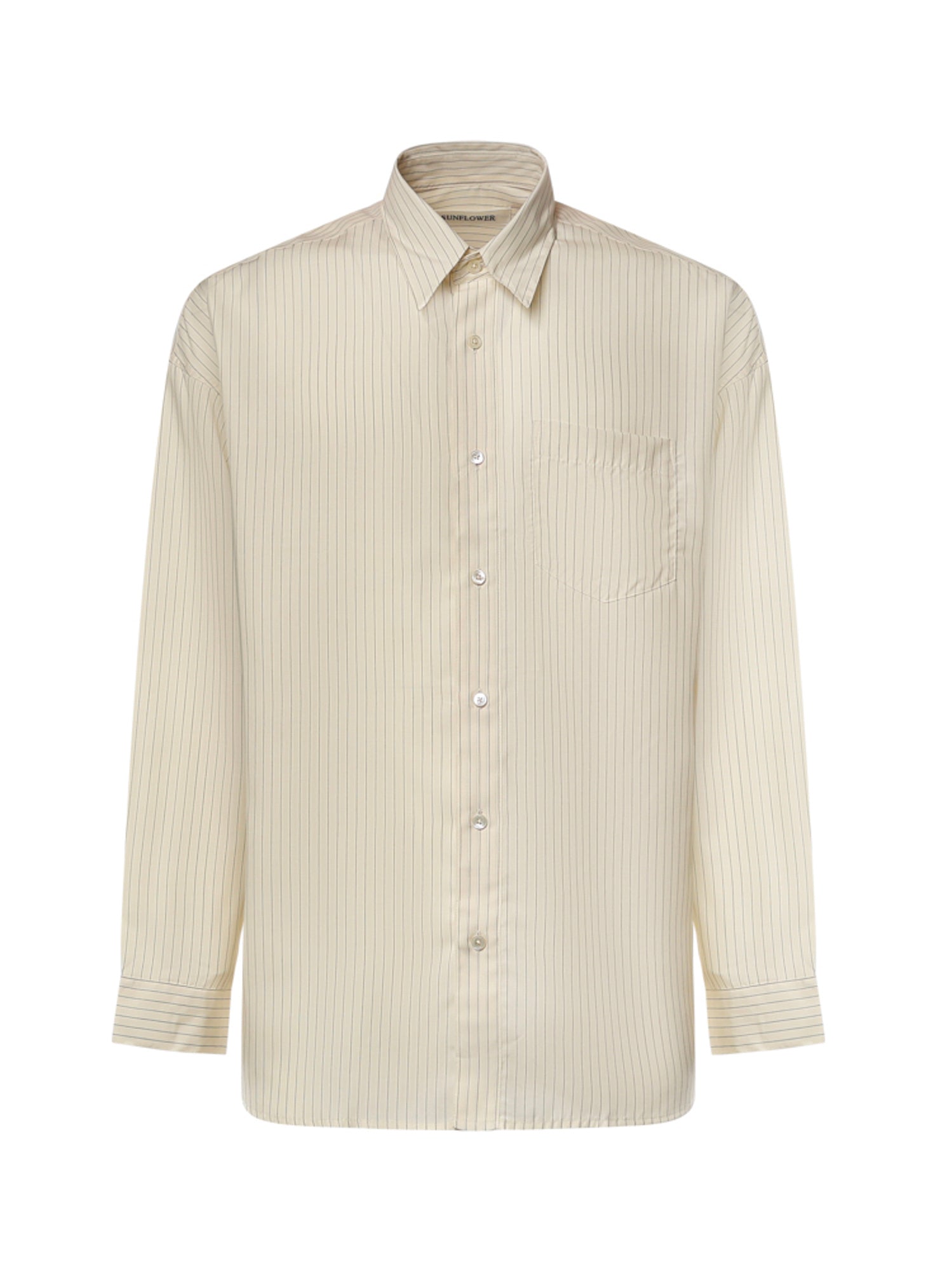 Camicia a righe in tencel 1325 010 SUNFLOWER 