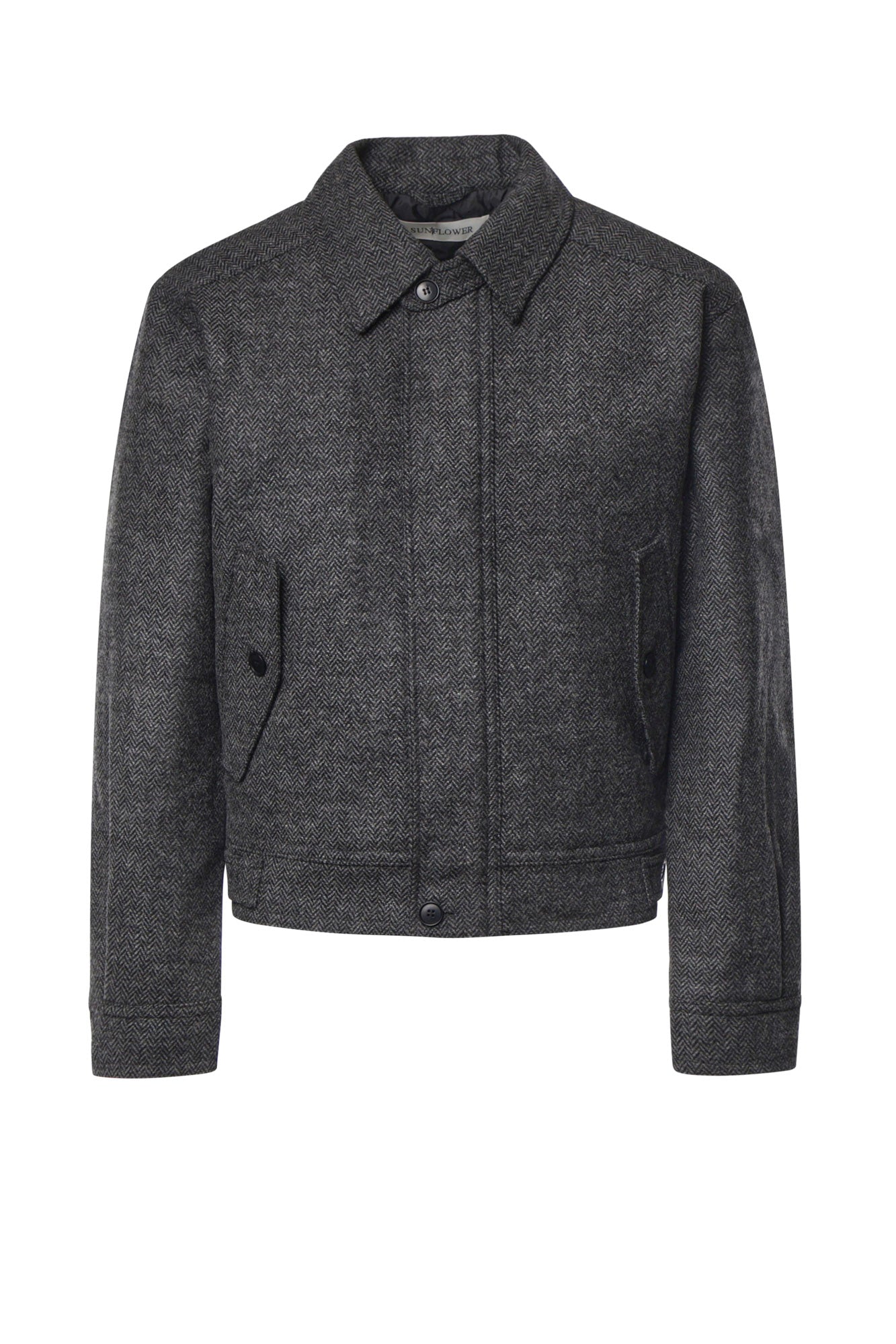 Giacca Harrington in misto lana 4228-1 006 SUNFLOWER 
