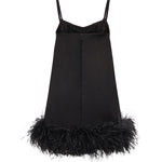 Abito corto Arya Ares ABITO ARYA ARES BLACK THE ARCHIVIA 