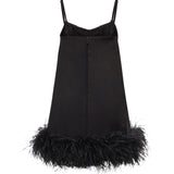 Abito corto Arya Ares ABITO ARYA ARES BLACK THE ARCHIVIA 