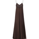 Abito lungo Leonie ABITO LEONIE BROWN THE ARCHIVIA 