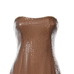 Vestito midi Loren ABITO LOREN SENZA PIUMA THE ARCHIVIA 